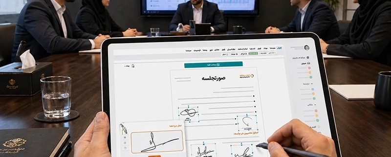 اسناد مشارکتی و امضای الکترونیکی