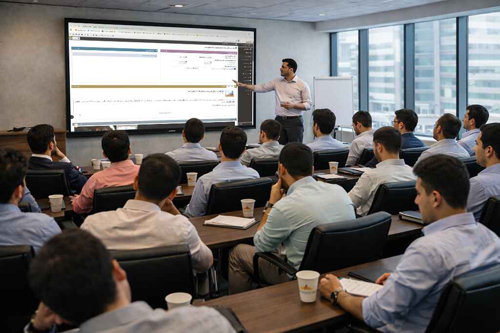 کارگاه آموزشی اتوماسیون در سایپا سیتروئن