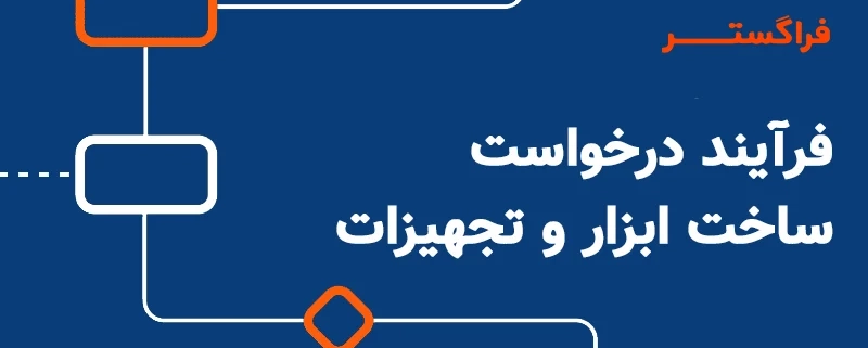 فرایند ثبت ساخت ابزار و تجهیزات