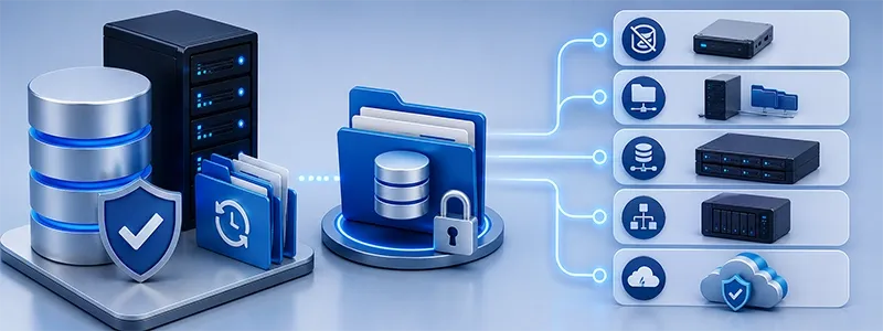 ذخیره‌سازی Backup ها بر روی فضایی مستقل​
