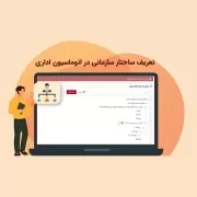تعریف چارت سازمانی در سیستم اتوماسیون اداری