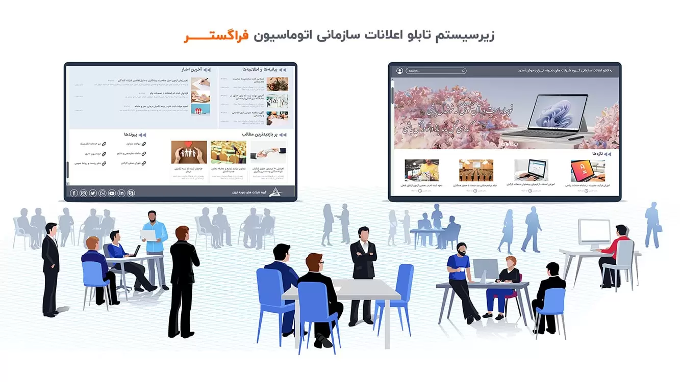 زیرسیستم تابلو اعلانات