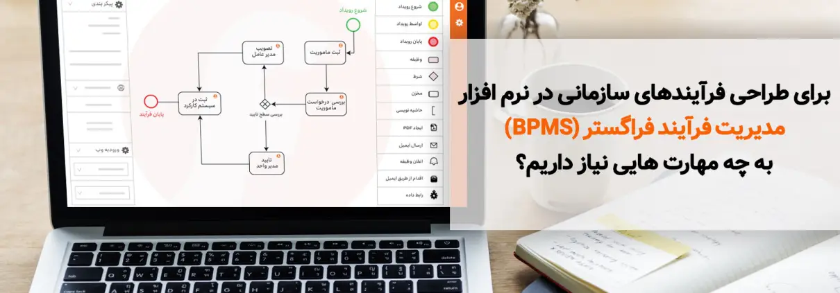 مهارت‌های لازم برای طراحی فرآیند در نرم‌افزار BPMS فراگستر